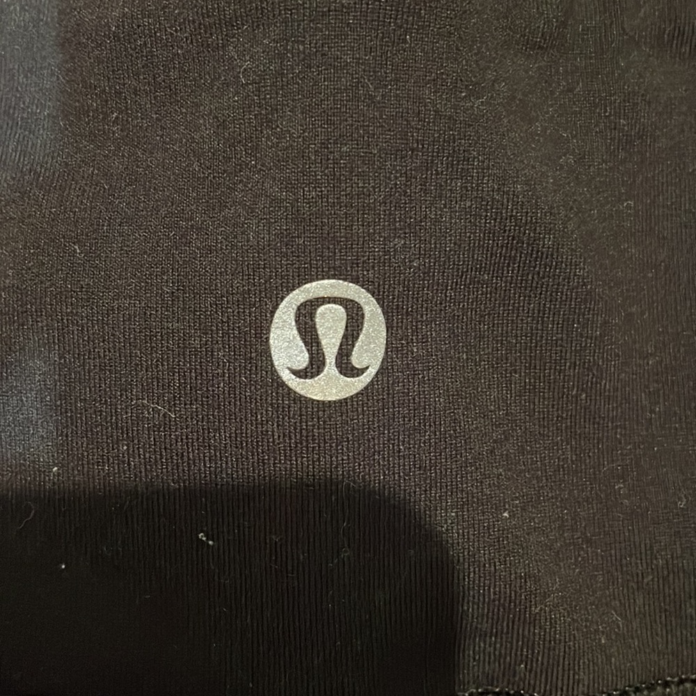 Black Lululemon Leggings Size 6 Full Length